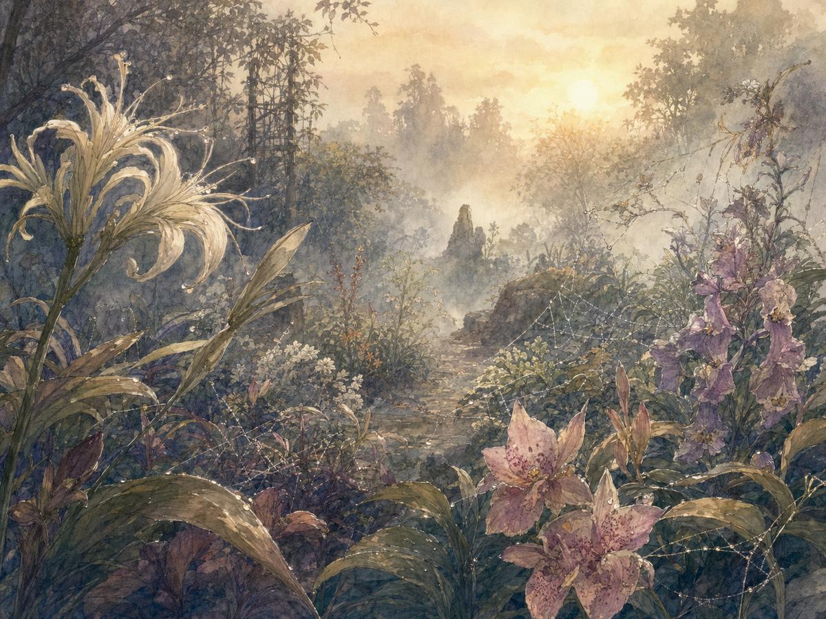 国产视频植物视频-晨曦花园视频